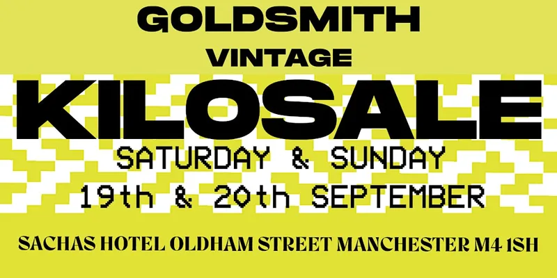 Goldsmith Vintage Manchester Kilosale £20 per KG