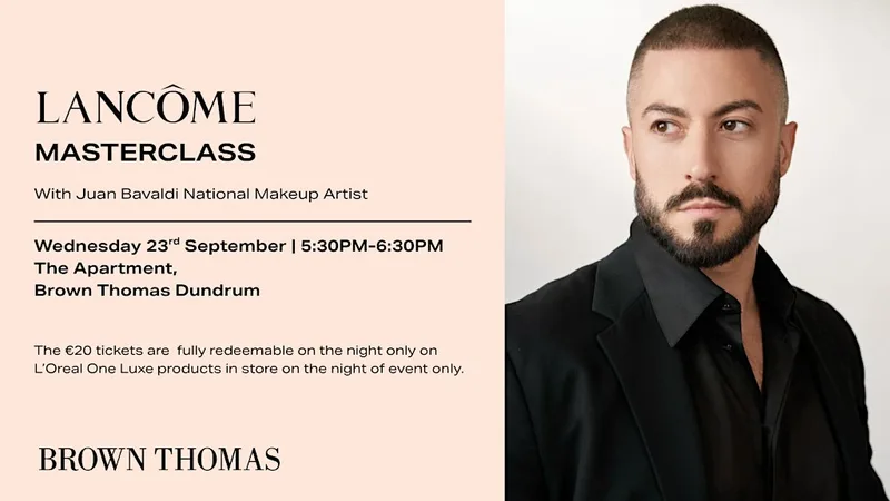 Explore Lancôme’s New Launches with Juan Bavaldi