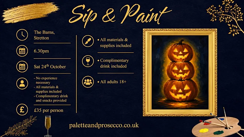 The Barns (Stretton) - Pumpkin Trio