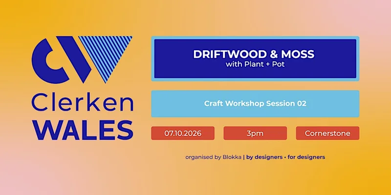 Driftwood & Moss Centrepiece with Plant + Pot | Craft Workshop Session 02