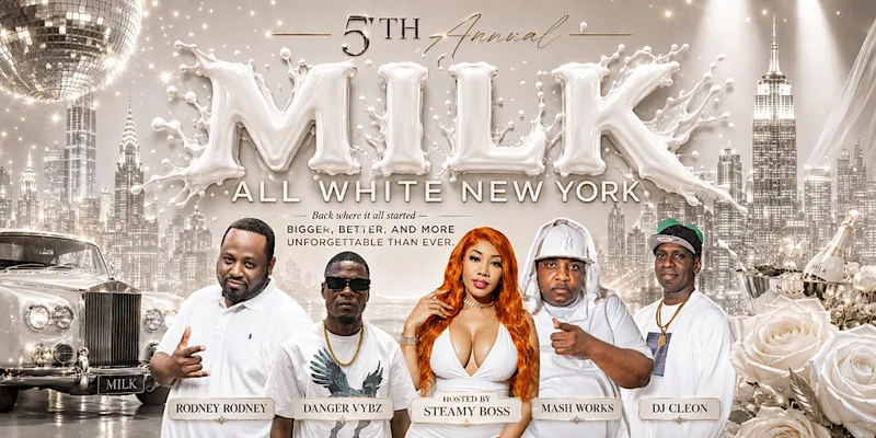 MILK,ALL WHITE, NEW YORK ‼️