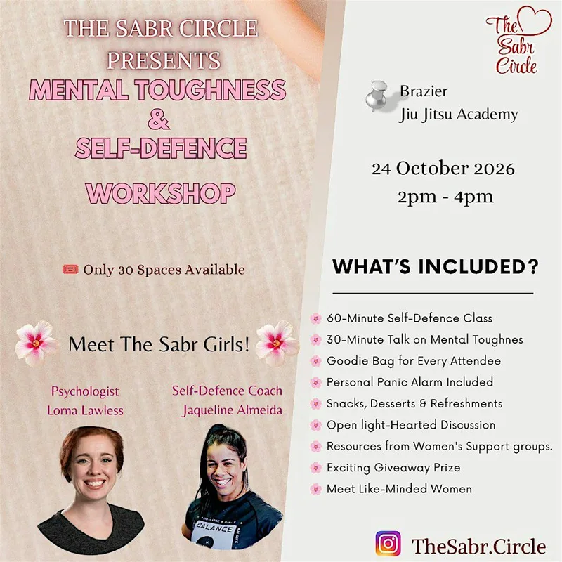 The Sabr Circle: Mental Toughness & Self-Defence Workshop
