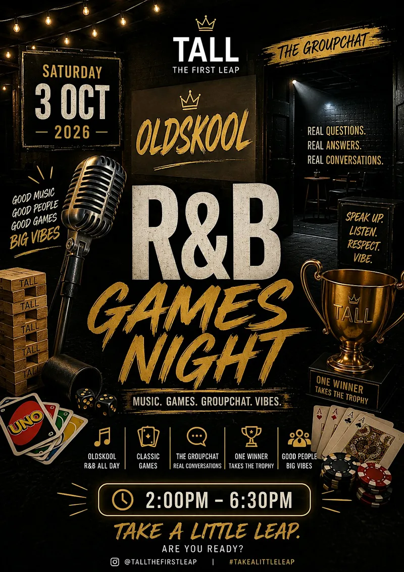 TALL: OLDSKOOL RnB GAMES NIGHT • Games • Vibes•Oldskool RnB Hits
