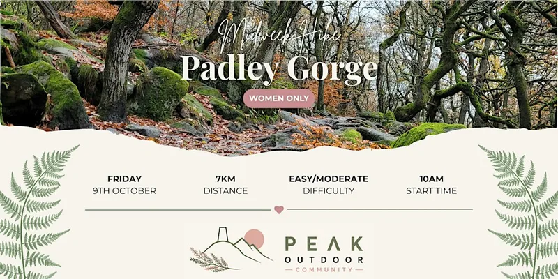 Padley Gorge | 7km | Women Only