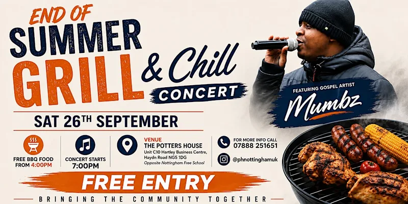 END OF SUMMER GRILL AND CHILL
