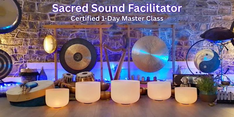 Sacred Sound Bath Facilitator 1-Day Certified Training