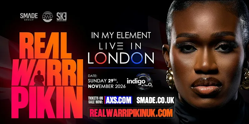 REAL WARRI PIKIN - IN MY ELEMENT LIVE IN LONDON