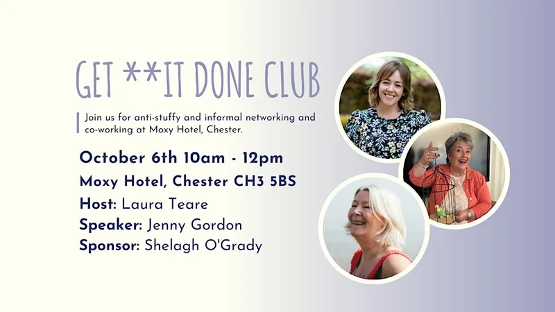 GET **IT DONE CLUB Chester October