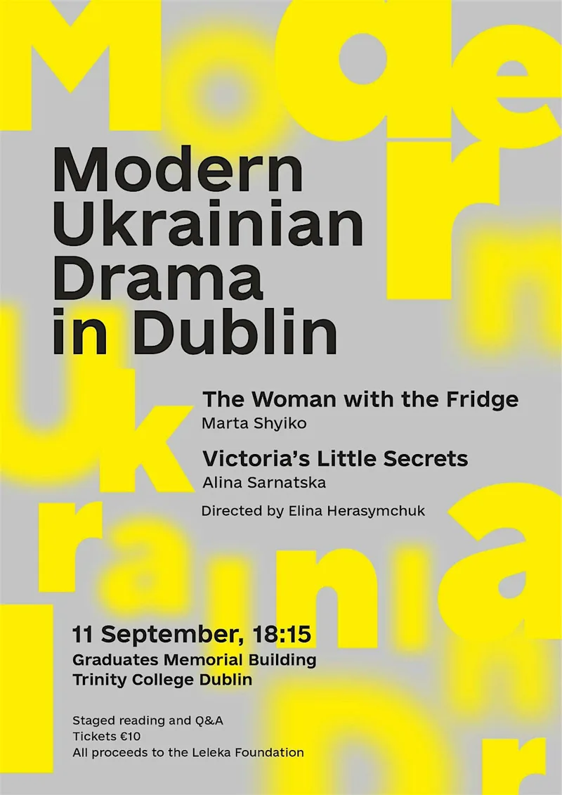 Modern Ukrainian Drama in Dublin