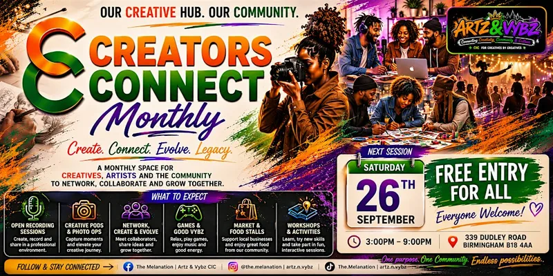 Creators Connect Monthly