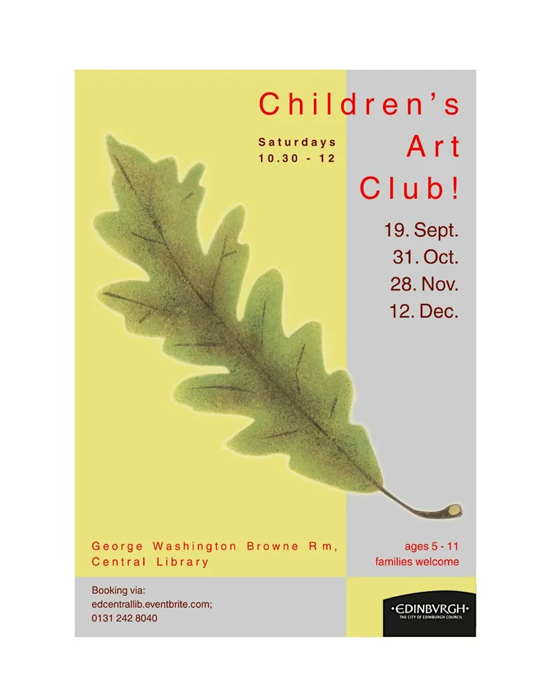 Children's Art Club - Underwater Sea Creatures