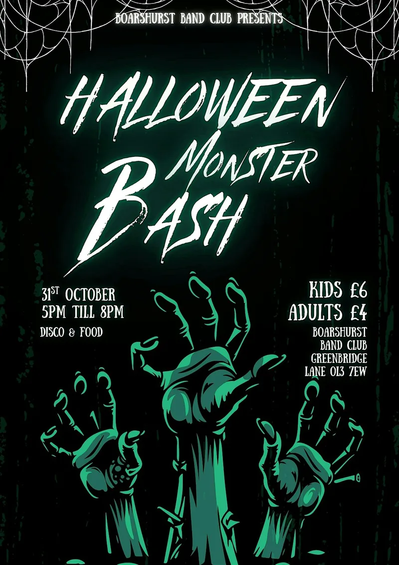 Boarshurst Halloween Monster Bash