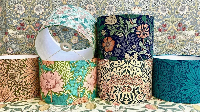 William Morris Lampshade Making Workshop