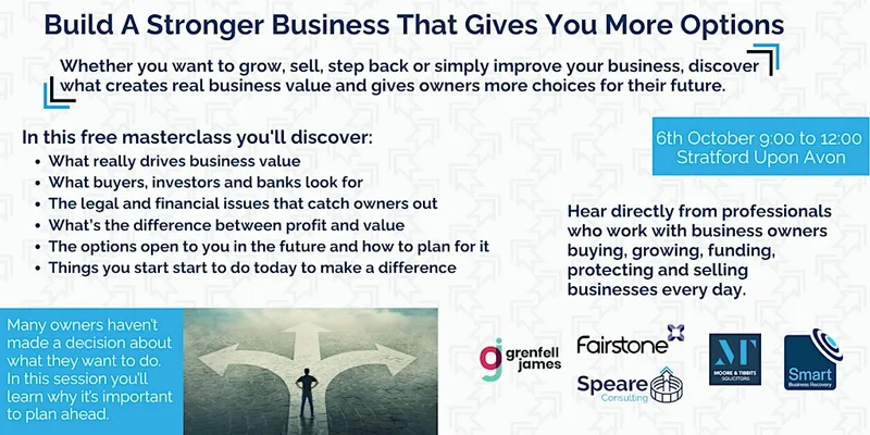 Build A Stronger Business That Gives You Options