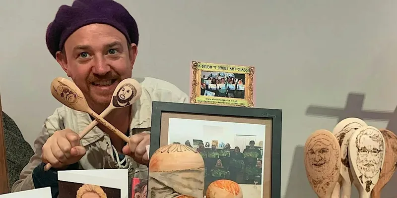 Spoon Pyrography Workshop with Stuart Faulkner