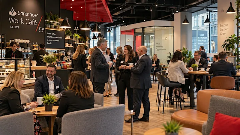 A Morning of Business Networking in Partnership with Santander | Leeds