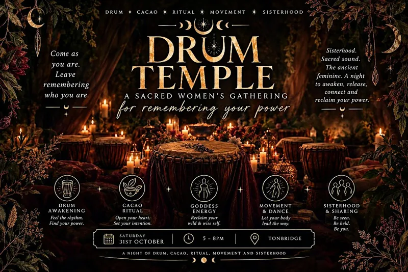 Women's Samhain Drum Temple in Tonbridge
