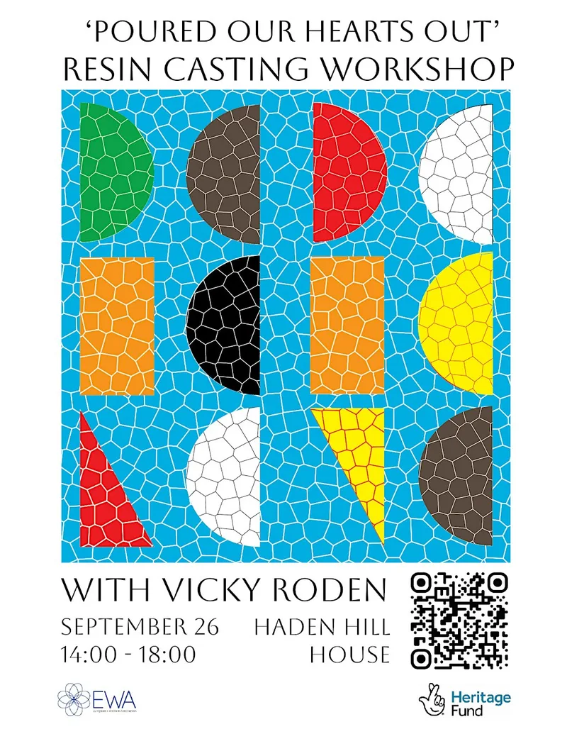 'Poured Our Hearts Out' - Resin Casting Workshop with Vicky Roden