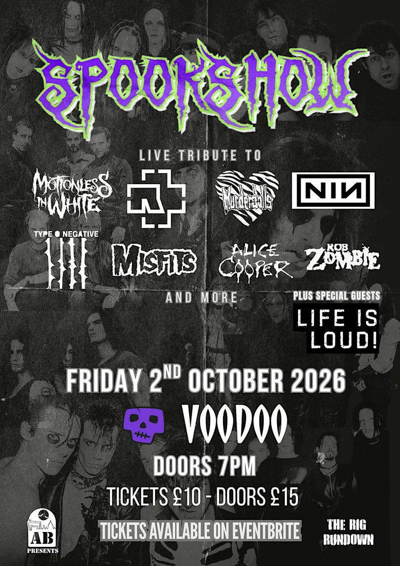 Spookshow! (Shock RockTribute Band)