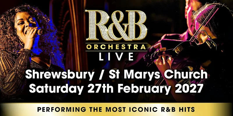 R&B Orchestra Live - Shrewsbury - February 2027