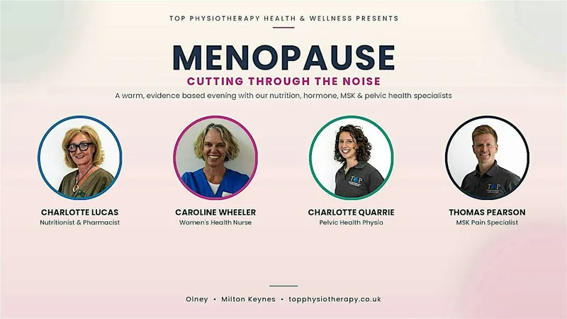 Real Answers for Menopause: A Whole Body, Evidence Led Evening