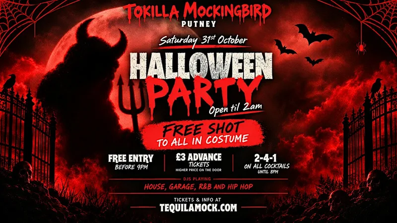 Tequila Mockingbird Halloween Party