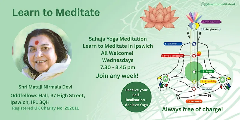 Learn to meditate in Ipswich - Free 10 week course - Get Connected
