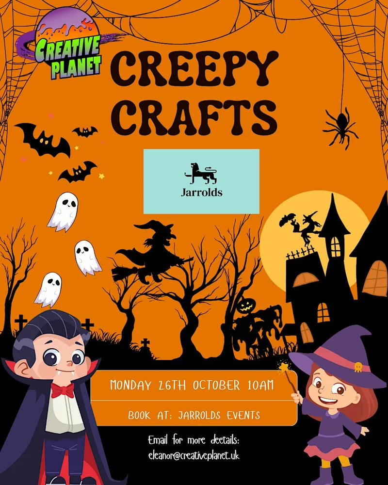 Creepy Crafts at Jarrolds
