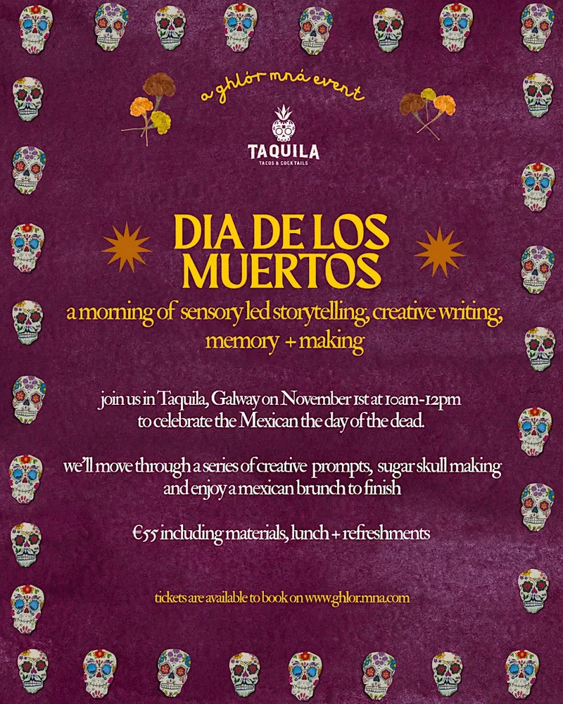DÍA DE LOS MUERTOS · A Morning of Memory, Making and Play