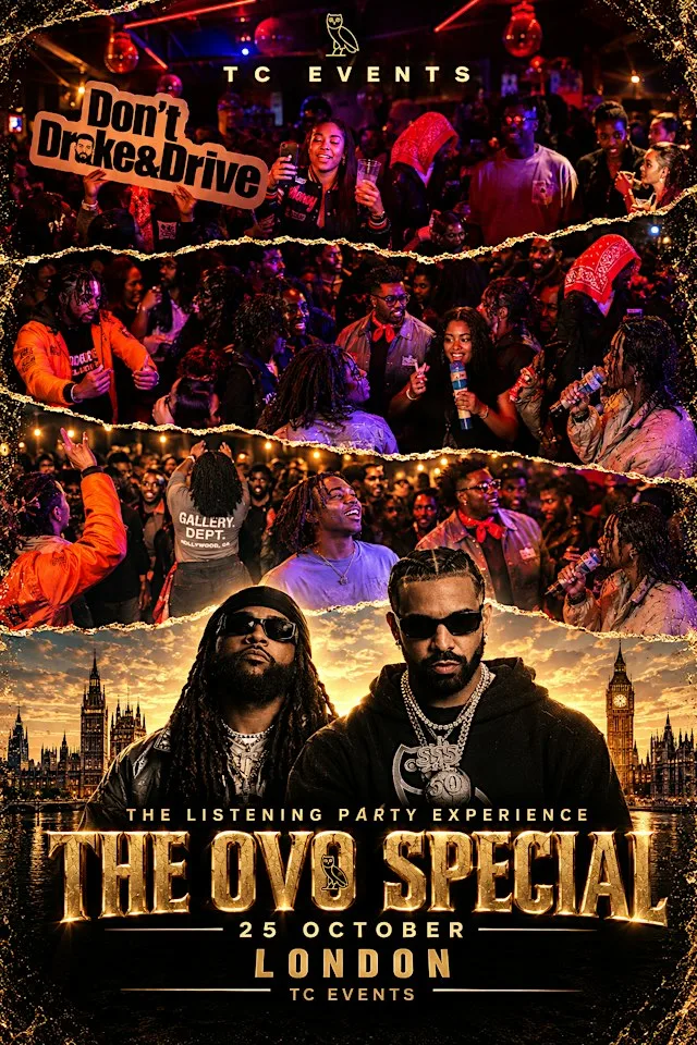 PartyNextDoor x Drake listening party experience
