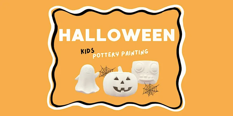 Kids Halloween Pottery Painting, Goodsheds
