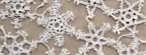 Macramé Snowflakes