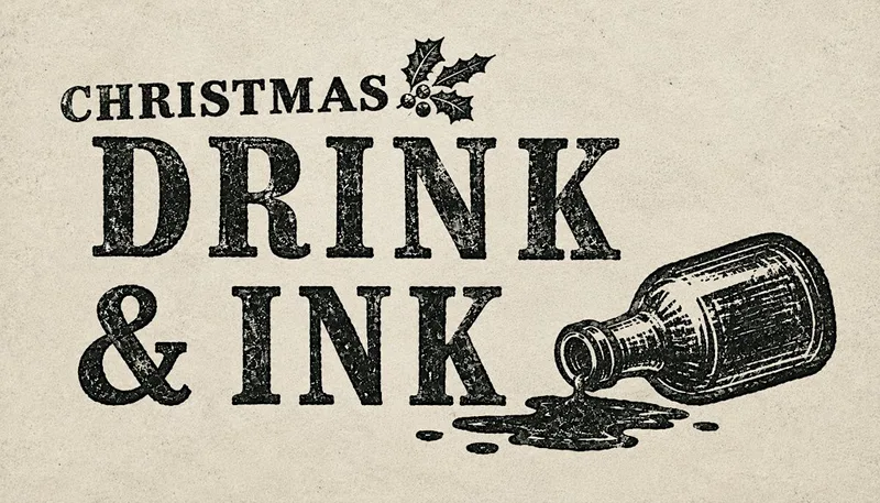 Drink & Ink: Christmas pop-up bar and print workshop