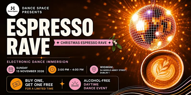 Espresso Rave | Daytime Sober Dance