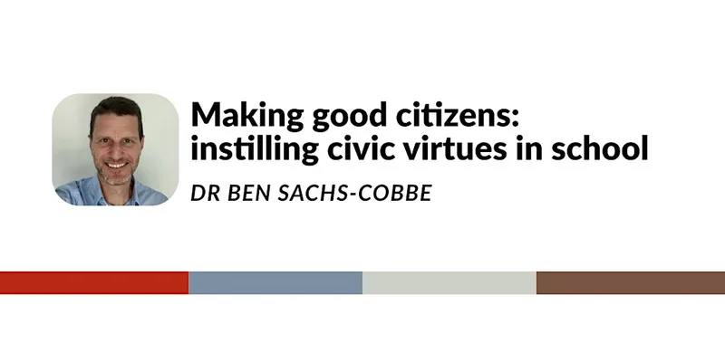 Making good citizens: instilling civic virtues in school