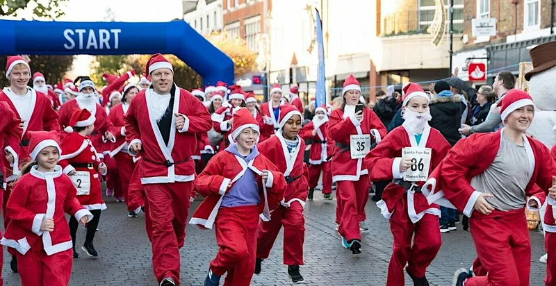 Staines-upon-Thames Santa Fun Run 2026