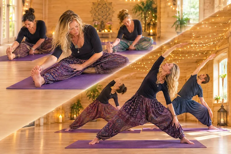 Yoga classes, incorporating Hatha, Yin & Somatic yoga