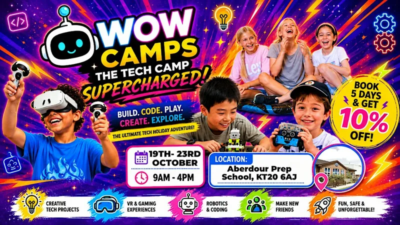 Bromley October Half Term Tech Camp