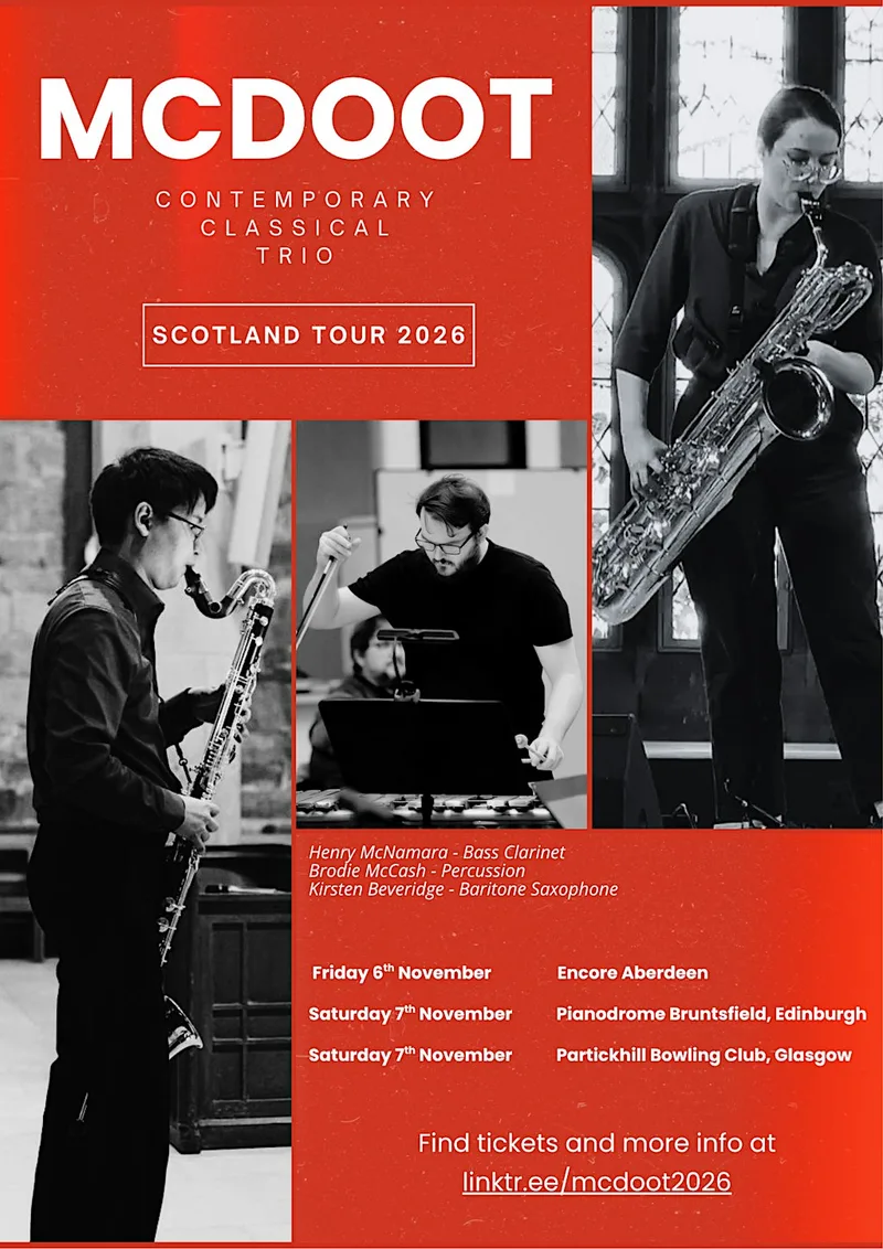 McDOOT Scotland Tour 2026 - Glasgow