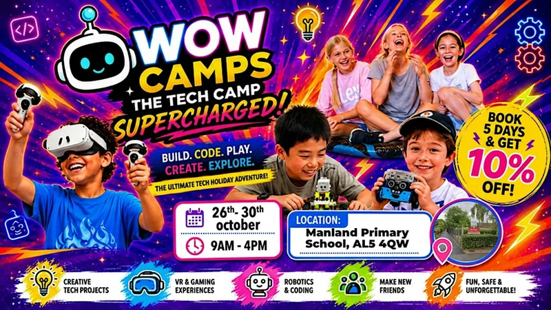 Harpenden October Half Term Tech Camp