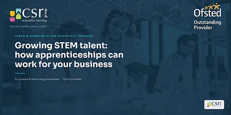 Growing STEM talent: how apprenticeships can work for your business