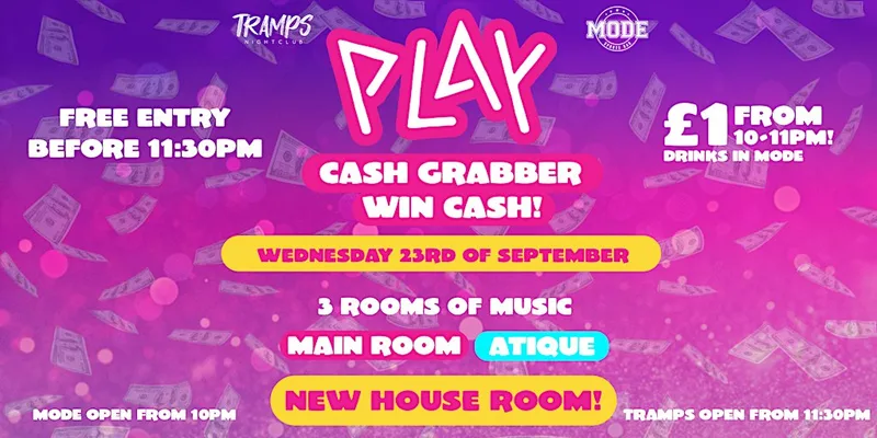 PLAY Wednesday - Cash Grabber!
