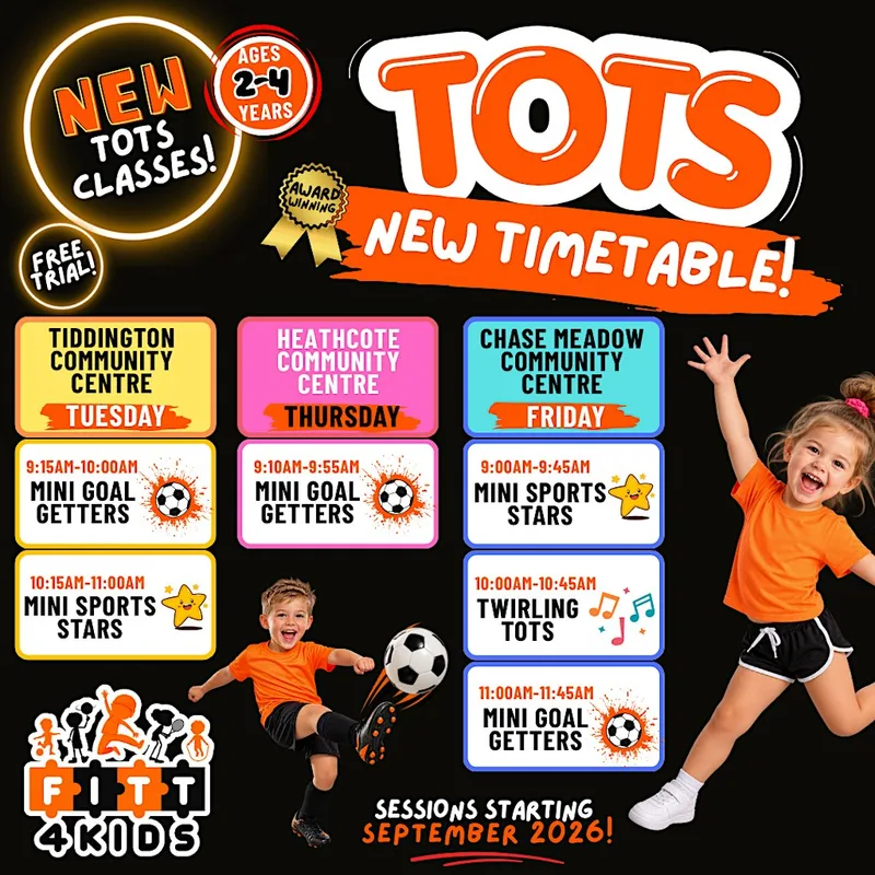 Fitt4kids TOTS- Mini Goal Getters