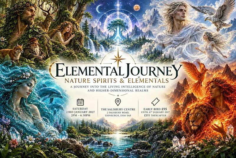 Elemental Journey: Meet Nature Spirits, fairies, pixies, elves, naiads...