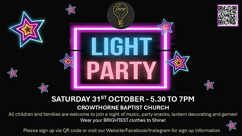 Shine Light Party - October 2026
