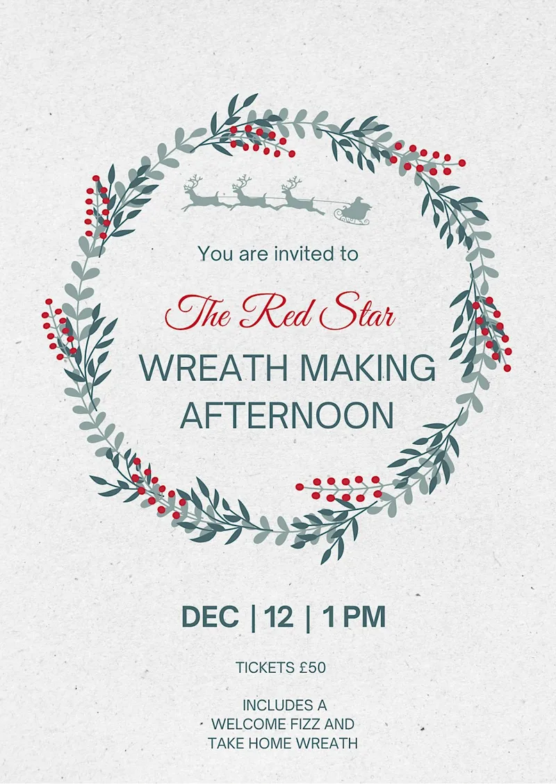 Wreath Making @ The Red Star