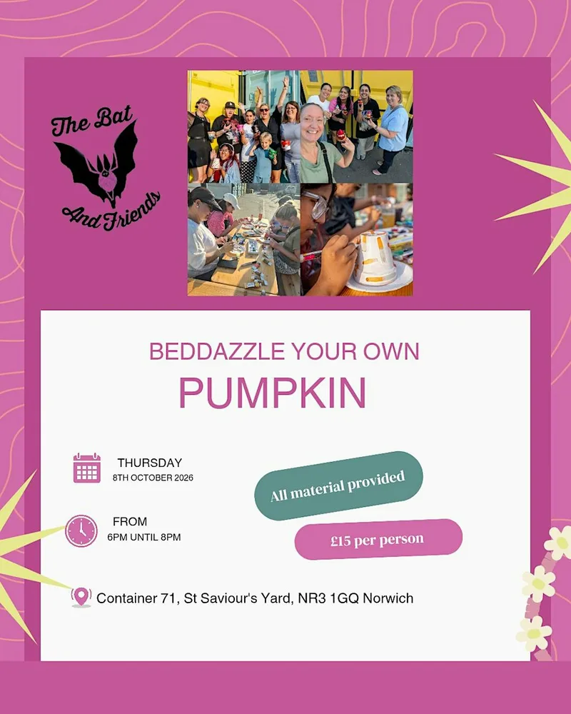Beddazzle your own pumpkin