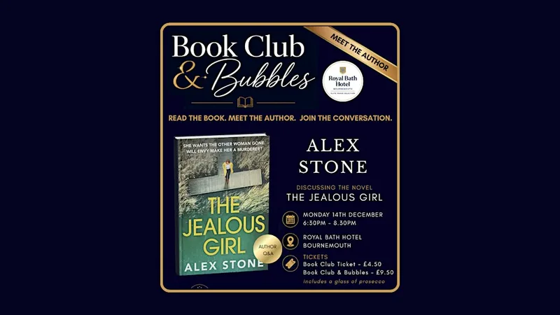 Book Club & Bubbles - With Alex Stone