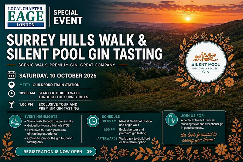 EAGE London: Surrey Hills Walk & Silent Pool Gin Tasting