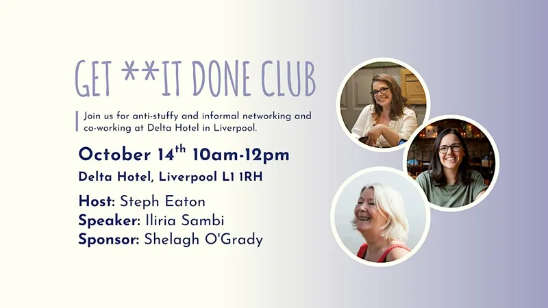 GET **IT DONE CLUB Liverpool October
